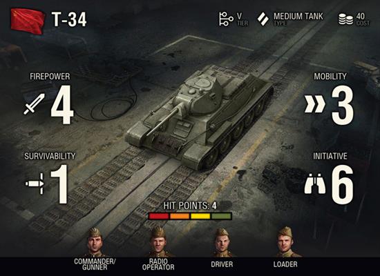 WOT01 World of Tanks Miniature Game
