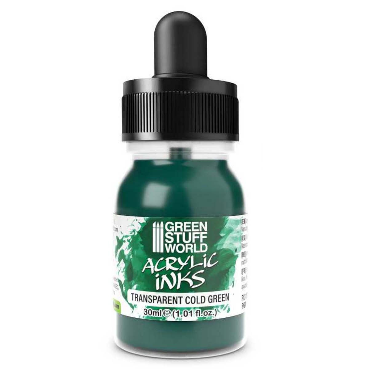 Acrylic Ink - Transparent Cold Green