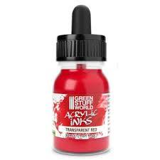 Acrylic Ink - Transparent Red