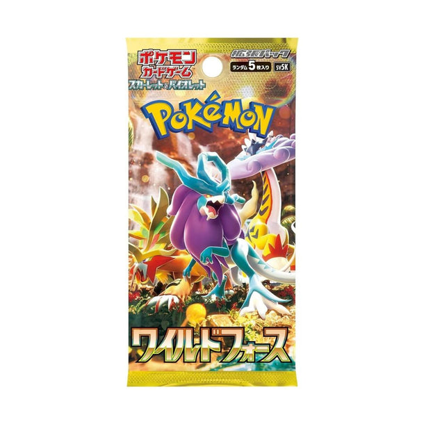 Pokémon TCG: JAPANESE - Wild Force - Booster Pack (Temporal Forces)