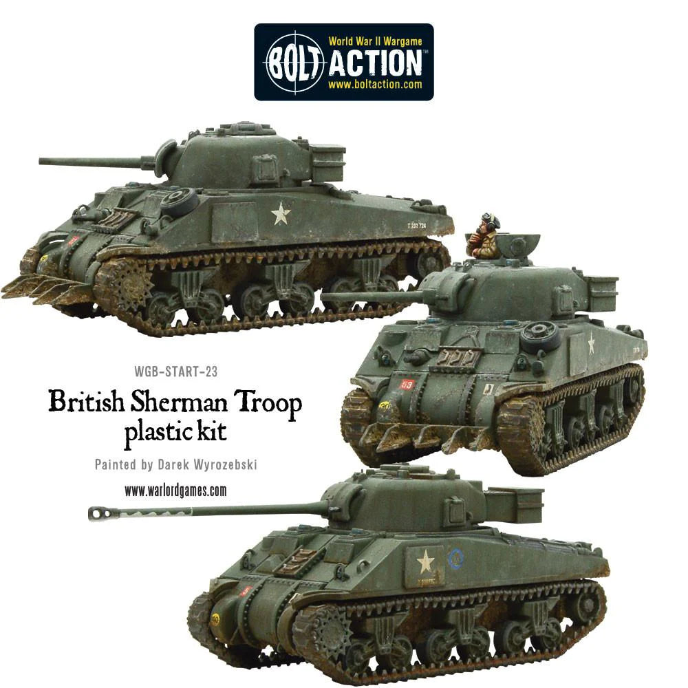 British Sherman V Troop