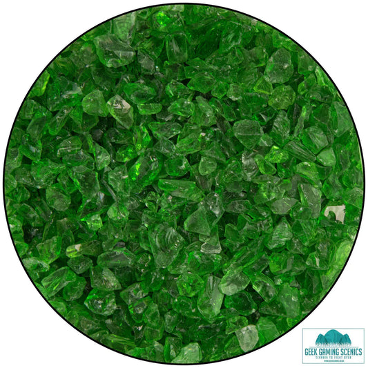 Weird Crystals - Large Dark Green
