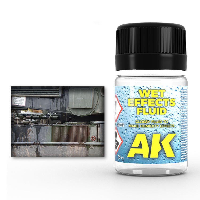 AK Weathering Paints - Wet Effects Fluid