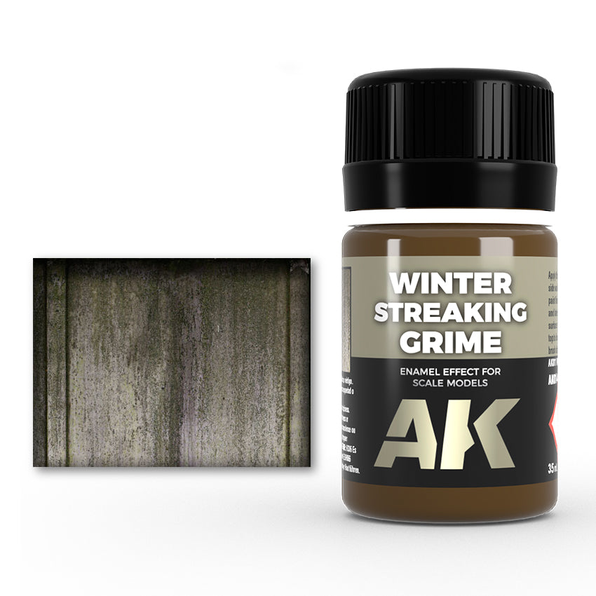 AK Weathering Paints - Winter Streaking Grime