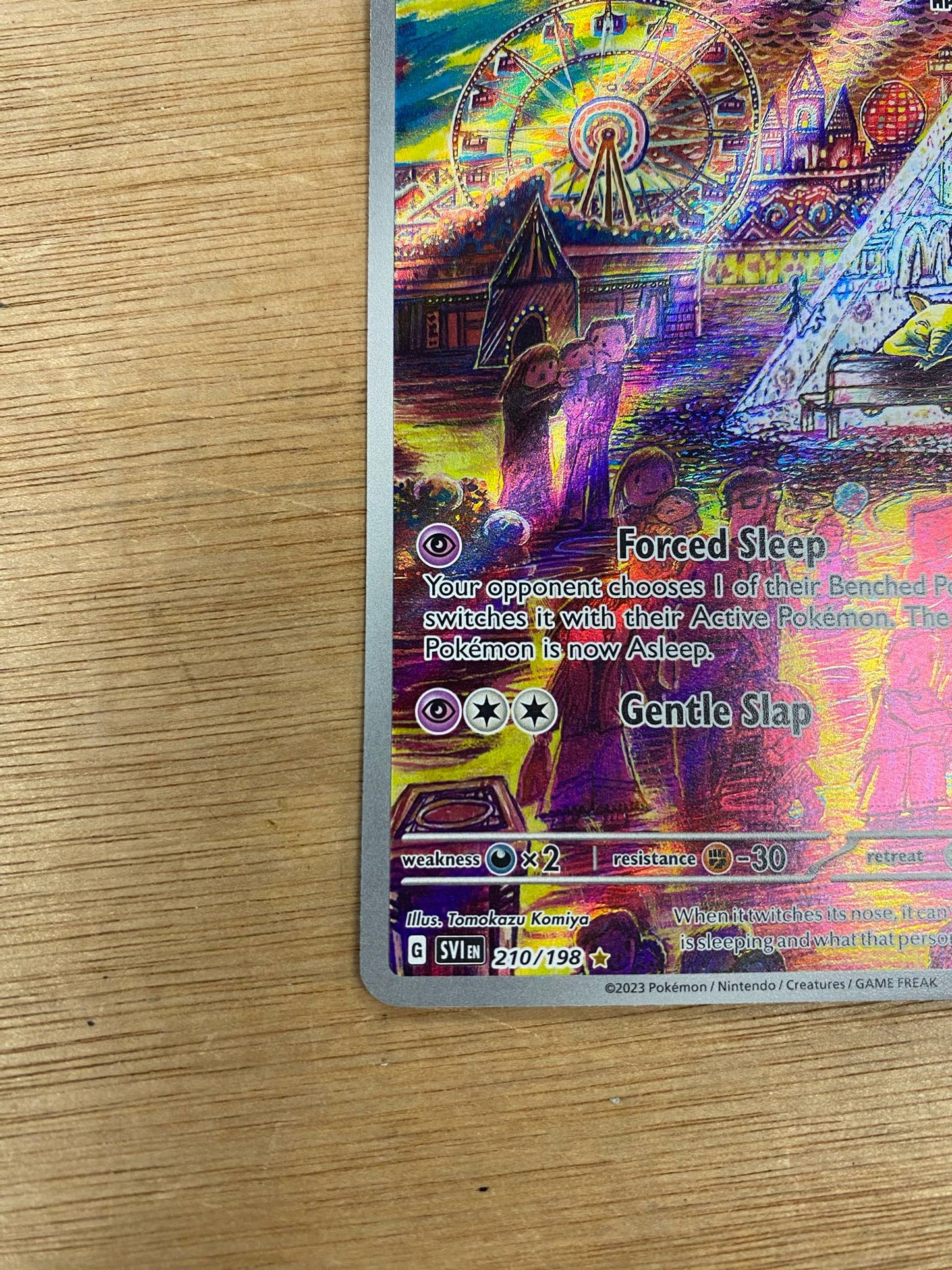 Drowzee 210/198 Scarlet & Violet Single Pokémon Card