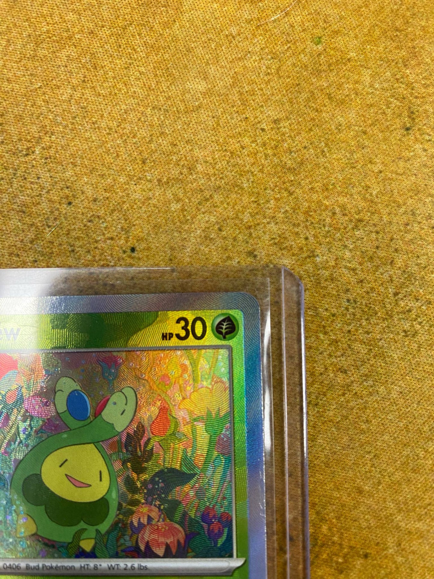 Budew Masterball Reverse Holo 004/131 Prismatic Evolutions Single Pokémon Card