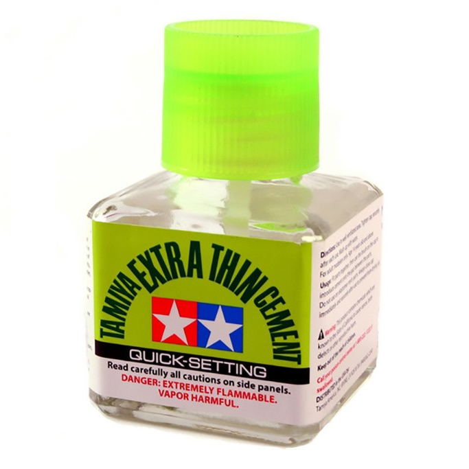 Tamiya Extra Thin Cement 40ml - Plastic Glue