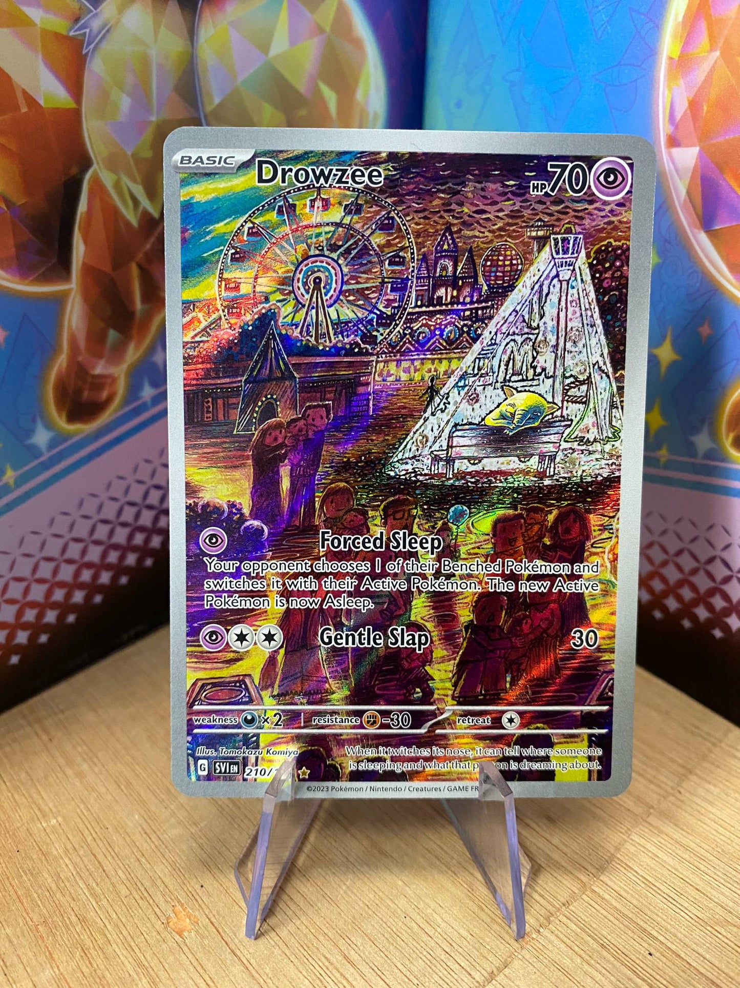 Drowzee 210/198 Scarlet & Violet Single Pokémon Card