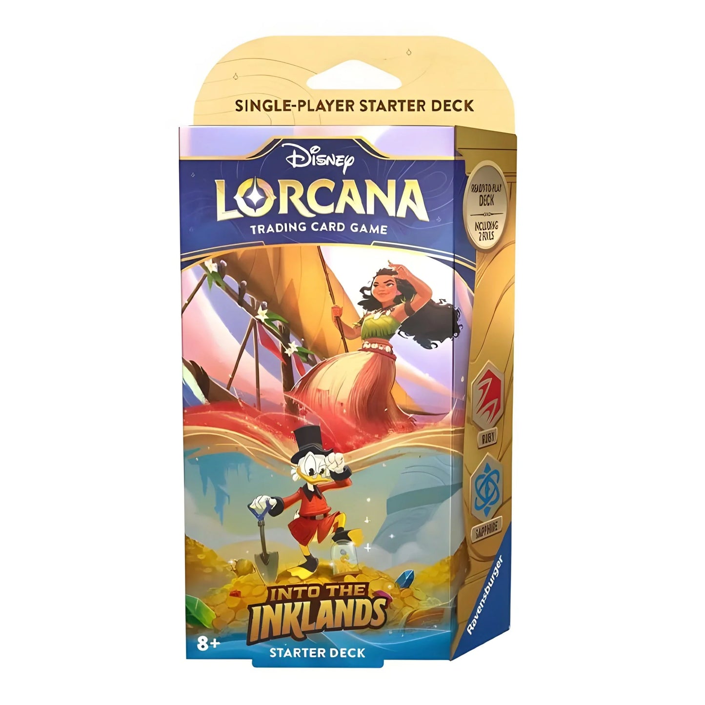 Lorcana: Into The Inklands - Ruby and Sapphire Starter Deck