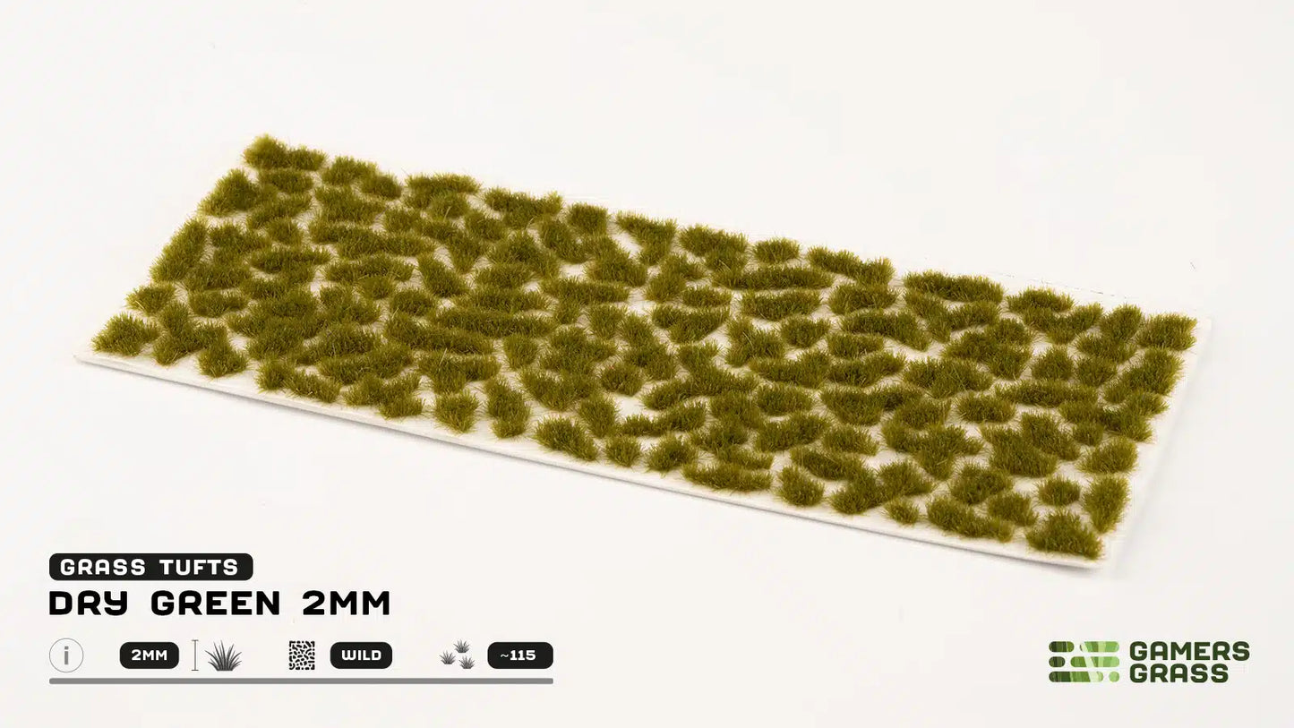 Dry Green Tufts 2mm
