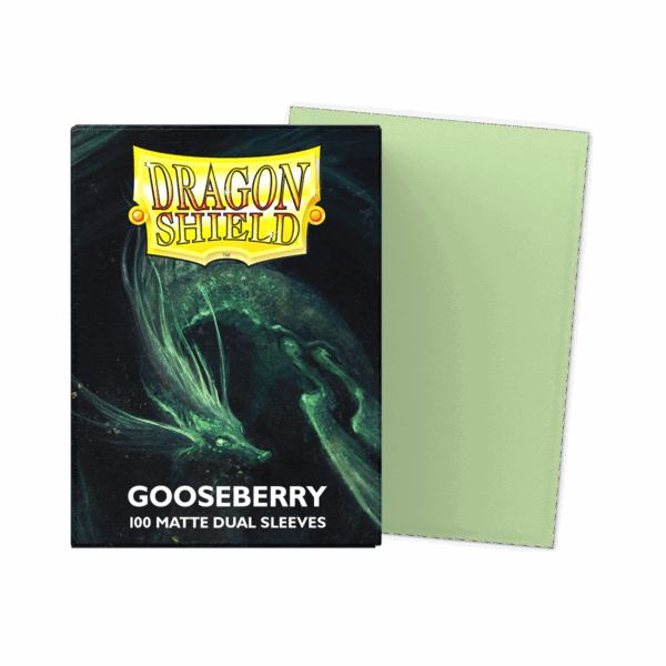 Dragon Shield Matte Dual Standard Sleeves - Gooseberry (100 ct.)