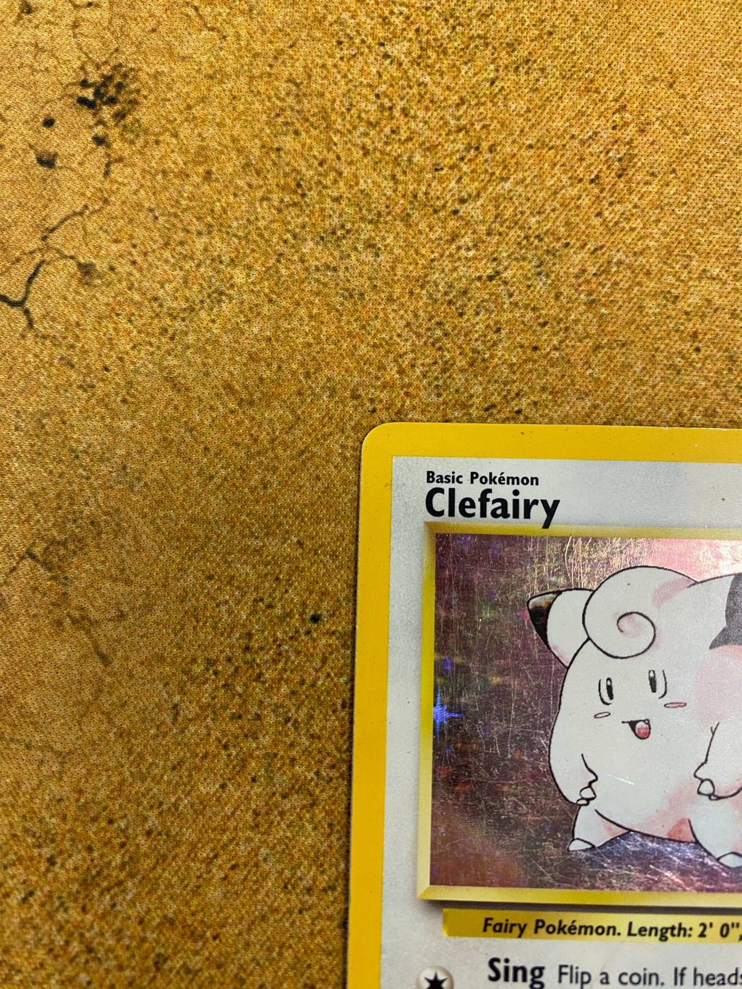 Clefairy Holo 5/102 Base Set Single Pokémon Card