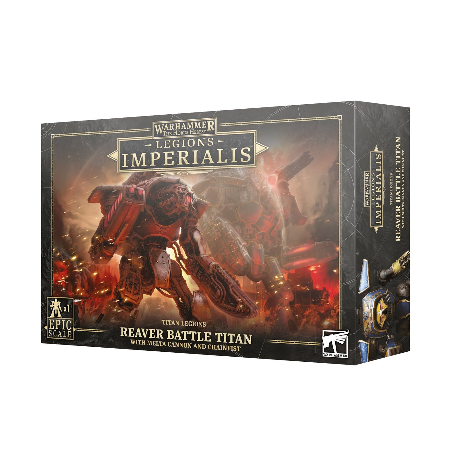 Reaver Titan Melta Cannon and Chainfist