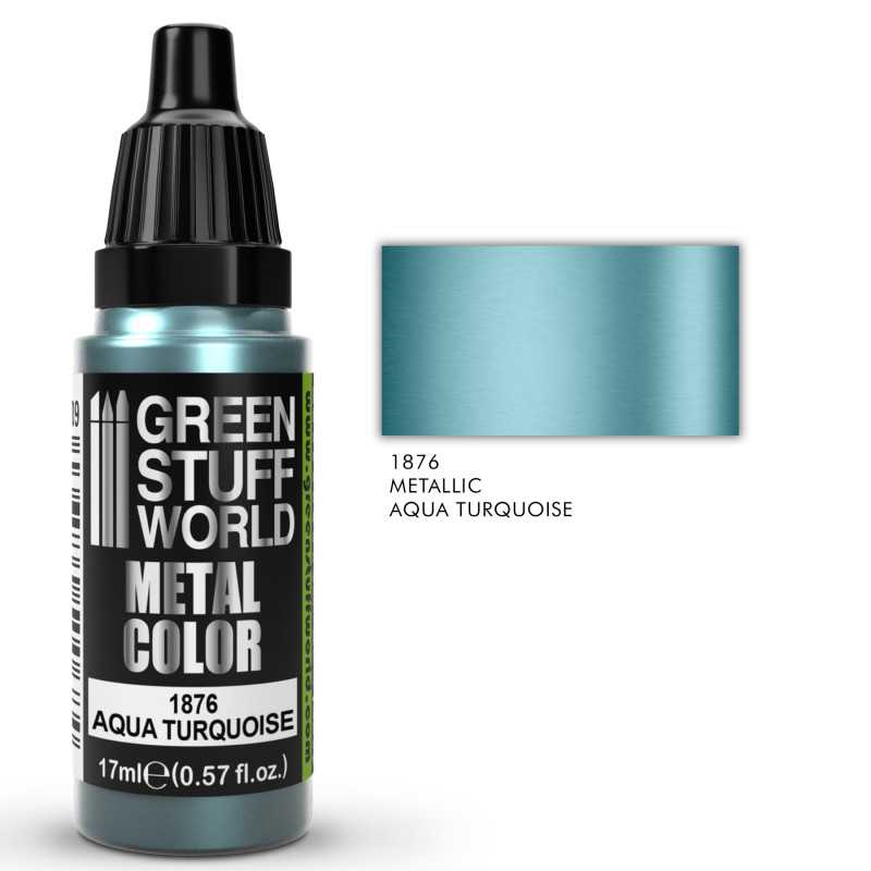 1876 - Aqua Turquoise