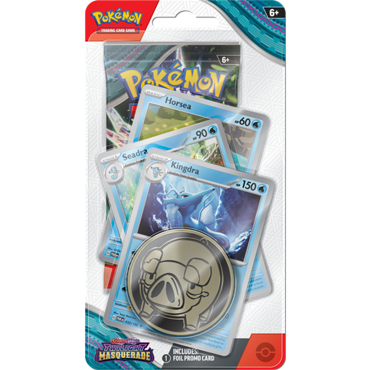 Pokemon TCG - Twilight Masquerade - Premium Checklane With Horsea