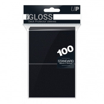 PRO-Gloss Standard Card Sleeves: Black