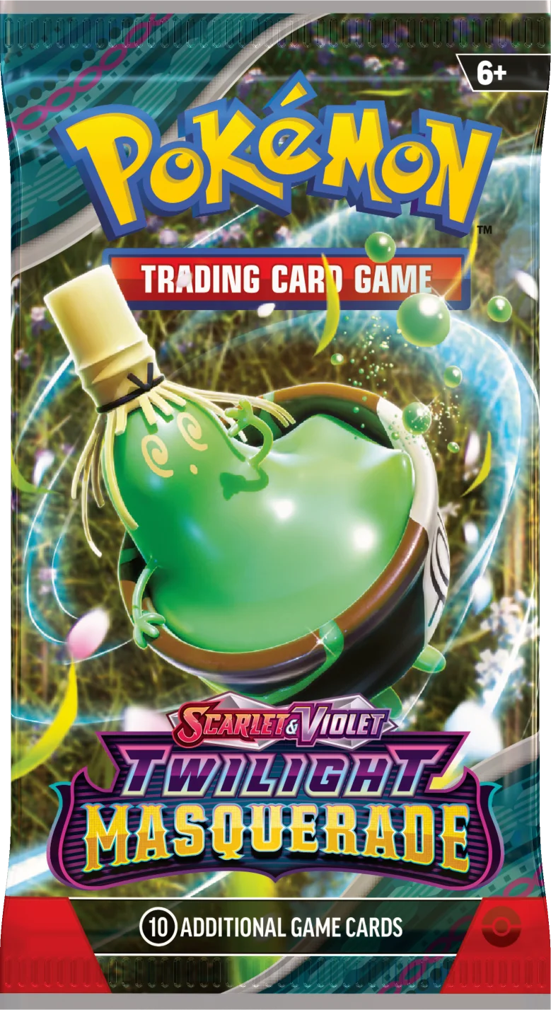 Pokemon TCG - Twilight Masquerade - Booster Pack The Warp Pokemon TCG - Twilight Masquerade - Booster Pack The Warp