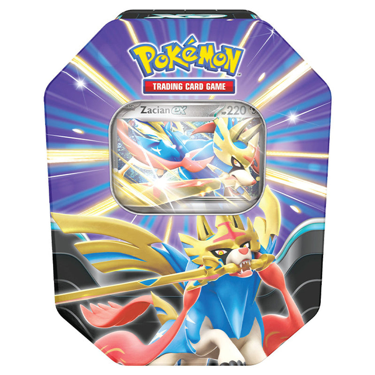 Pokémon TCG: Slashing Legends Tin - Zacian EX