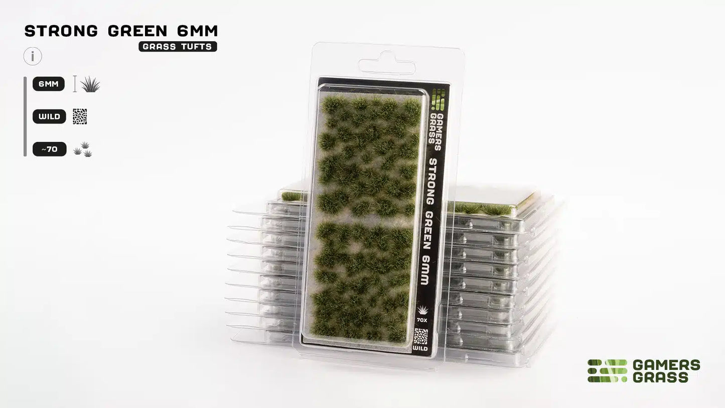 Strong Green Tufts 6mm