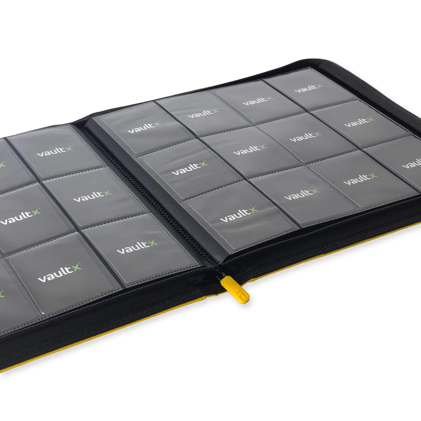 12 Pocket Exo Tec Zip Binder - Sunrise Yellow