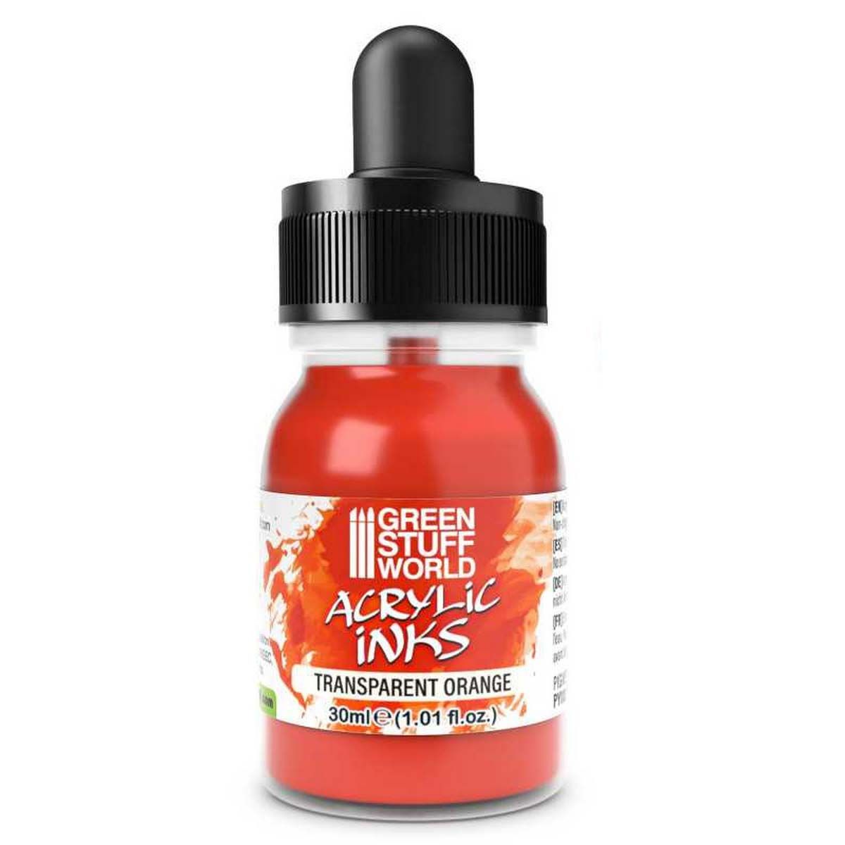 Acrylic Ink - Transparent Orange