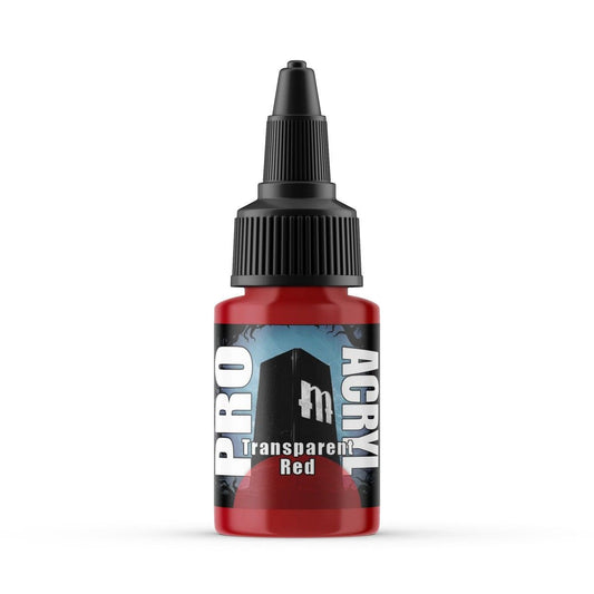 Pro Acryl - Transparent Red 22ml