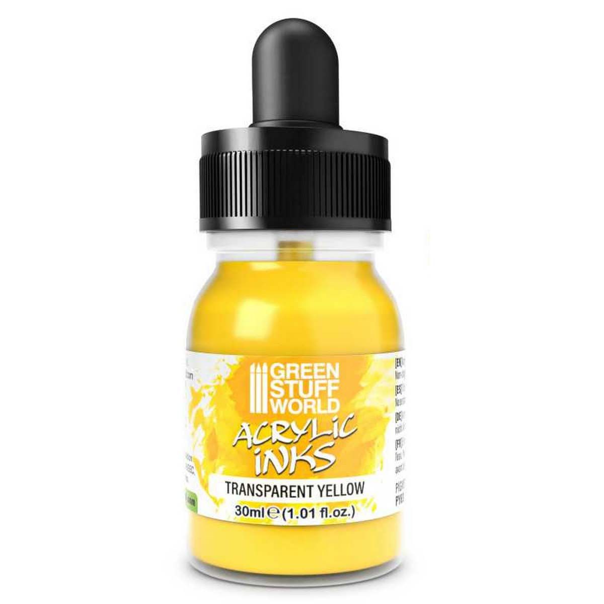 Acrylic Ink - Transparent Yellow