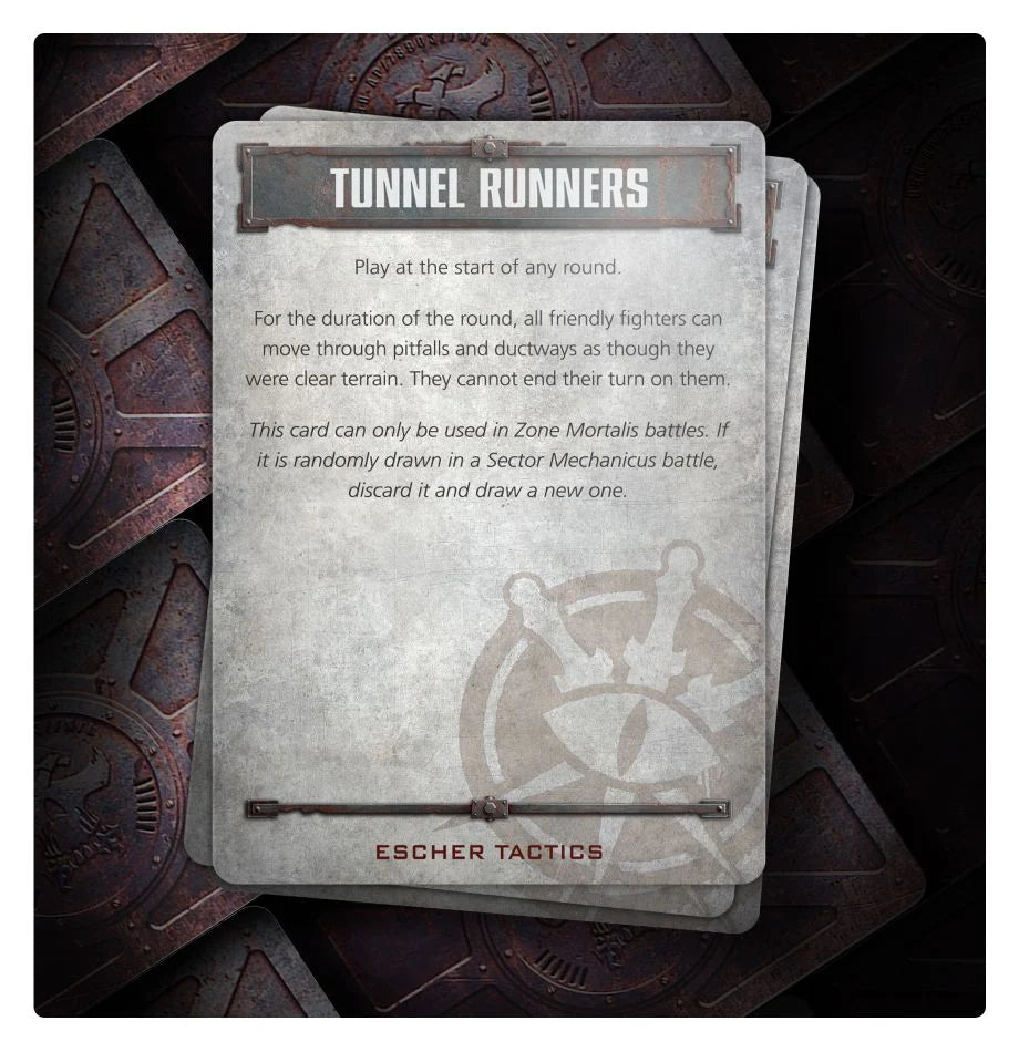 Necromunda Escher Gang Cards