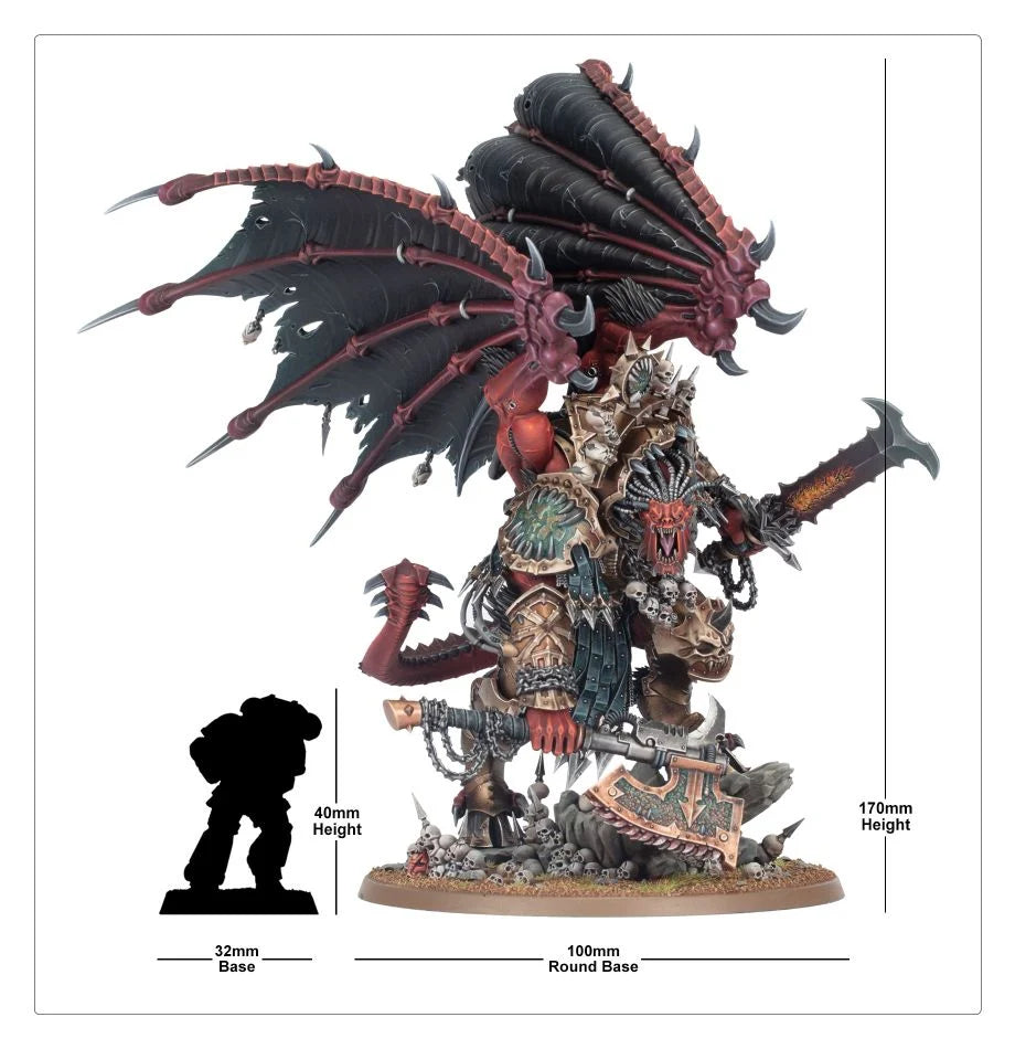 Angron Daemon Prince of Khorne