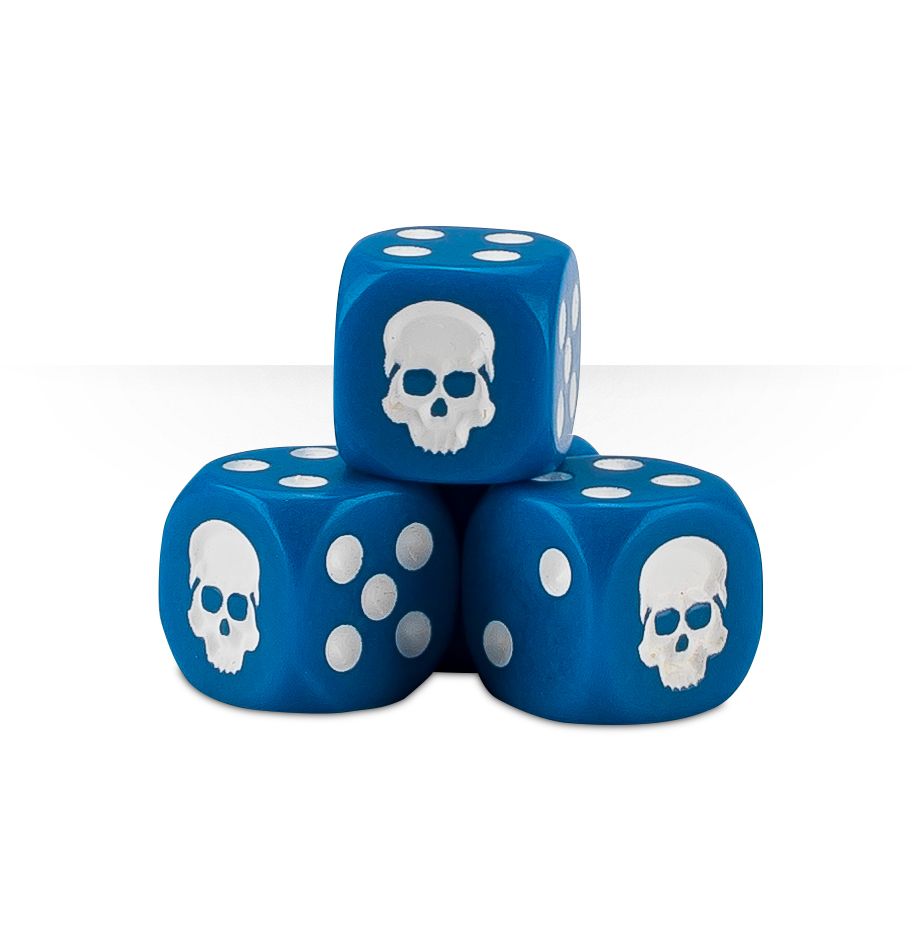 Dice Cube - Blue