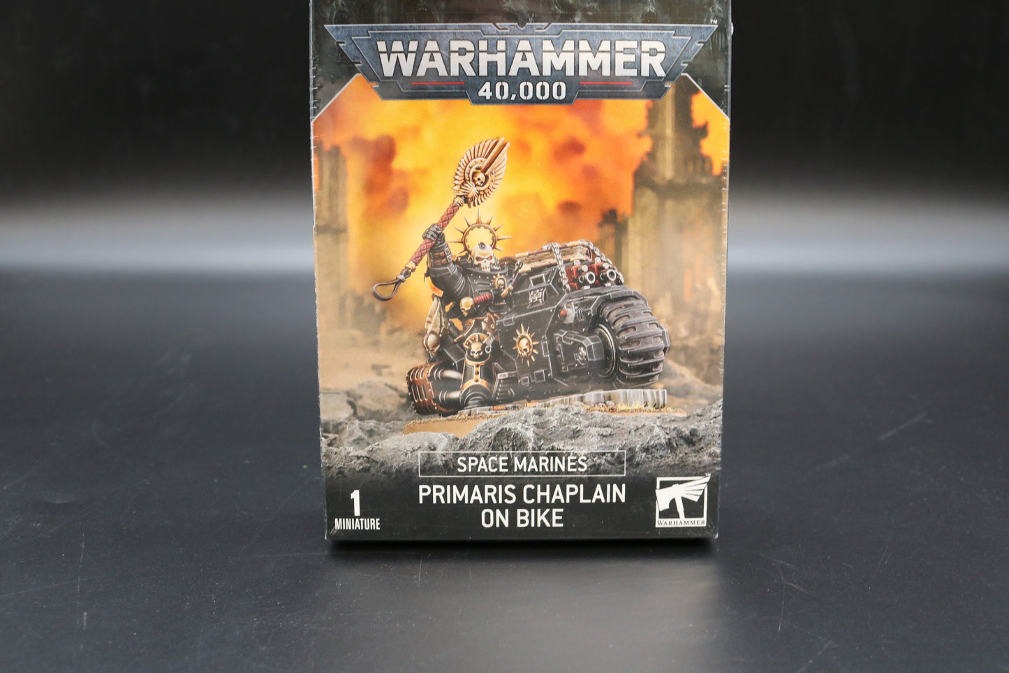 Primaris Chaplain on Bike