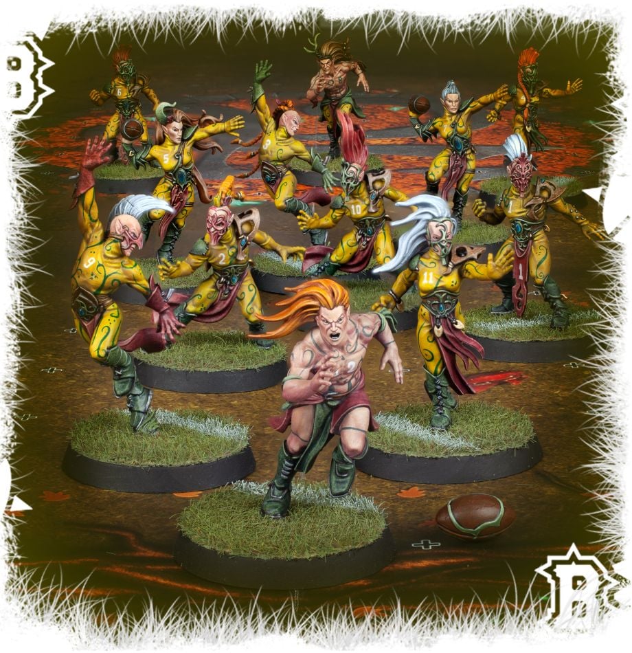 Wood Elf Blood Bowl Team – Athelorn Avengers