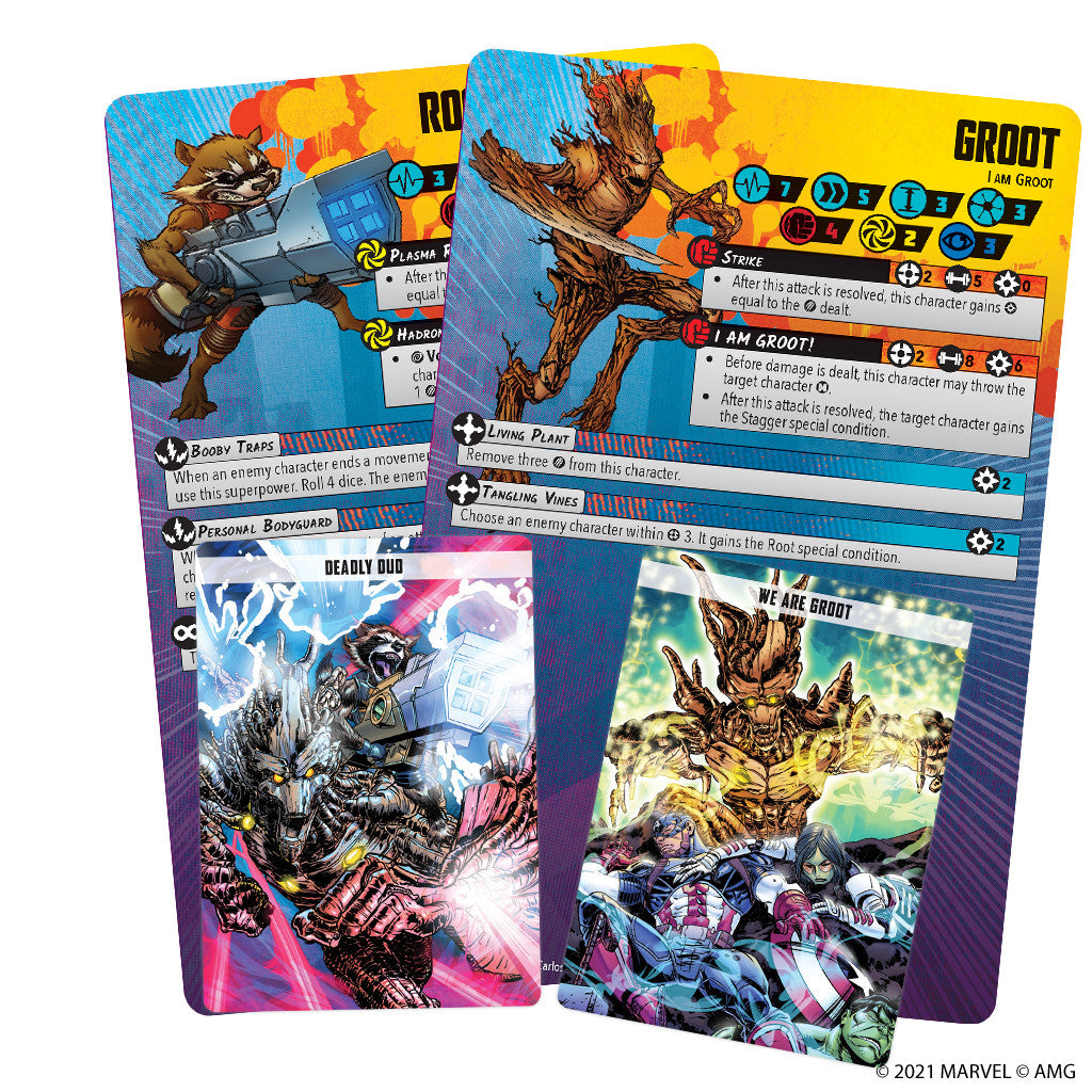 Rocket and Groot: Marvel Crisis Protocol