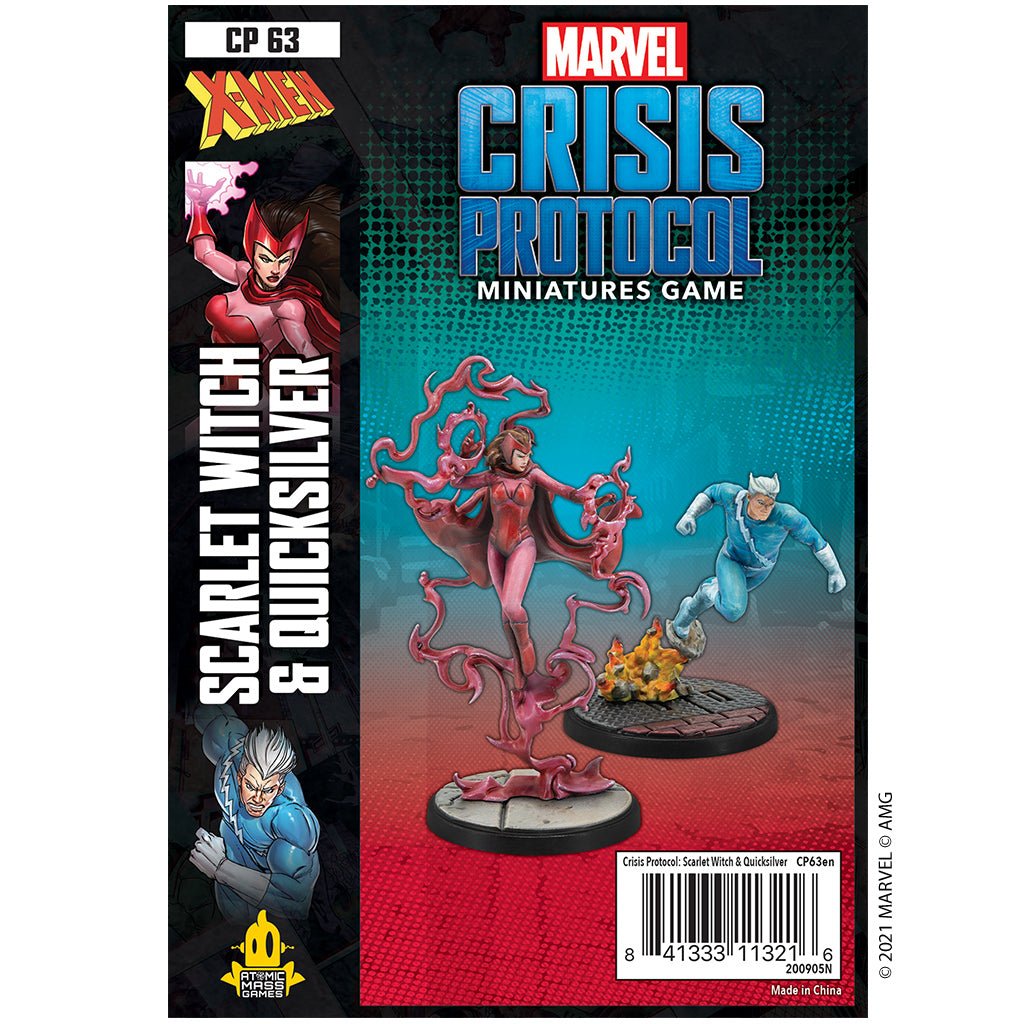 Scarlet Witch and Quicksilver: Marvel Crisis Protocol