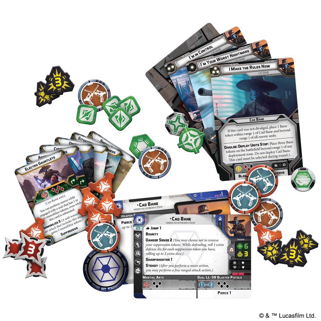 Star Wars: Legion - Cad Bane Operative Expansion