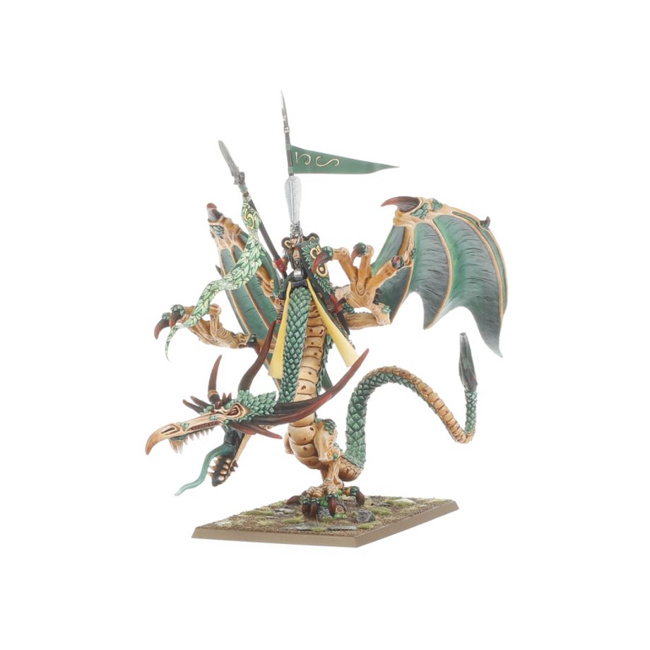Wood Elf Noble on Forest Dragon