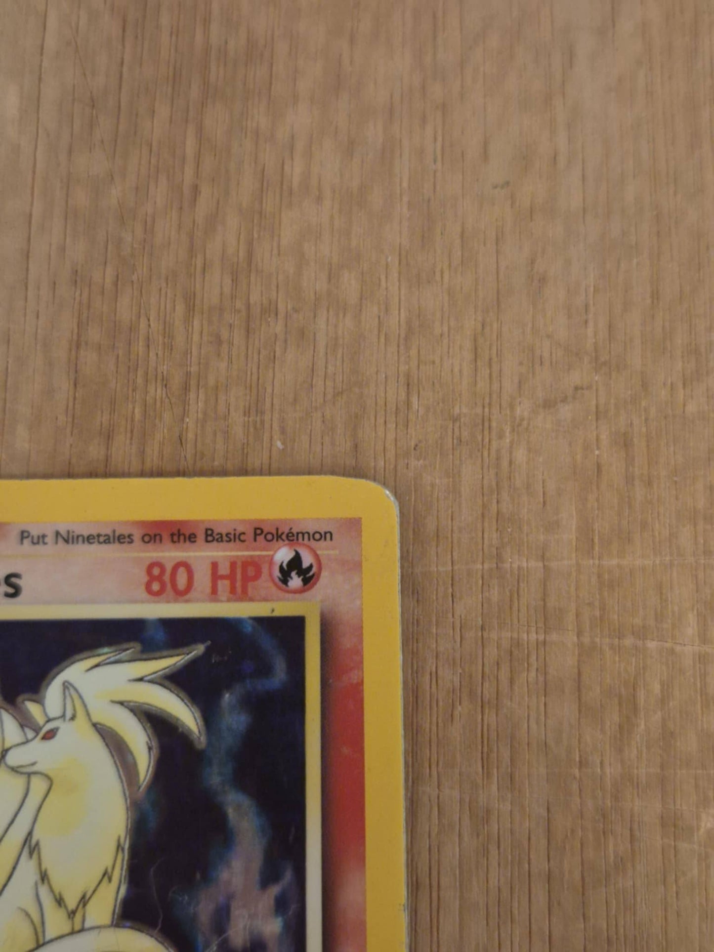 Ninetales Holo 12/102 Base Set Single Pokémon Card