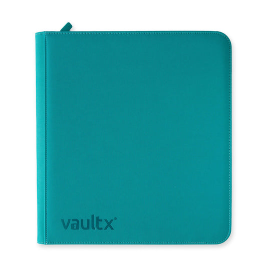12 Pocket Exo Tec Zip Binder - Ocean Blue