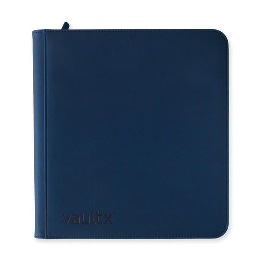12 Pocket Exo Tec Zip Binder - Royal Blue