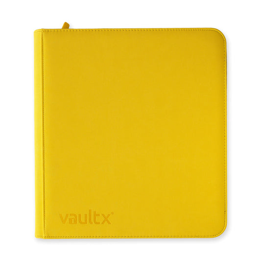 12 Pocket Exo Tec Zip Binder - Sunrise Yellow