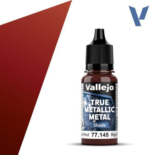 Vallejo True Metallic Metals - Forged Red (Shade)