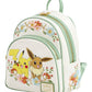 Pokemon Pikachu & Eevee Floral Mini Backpack