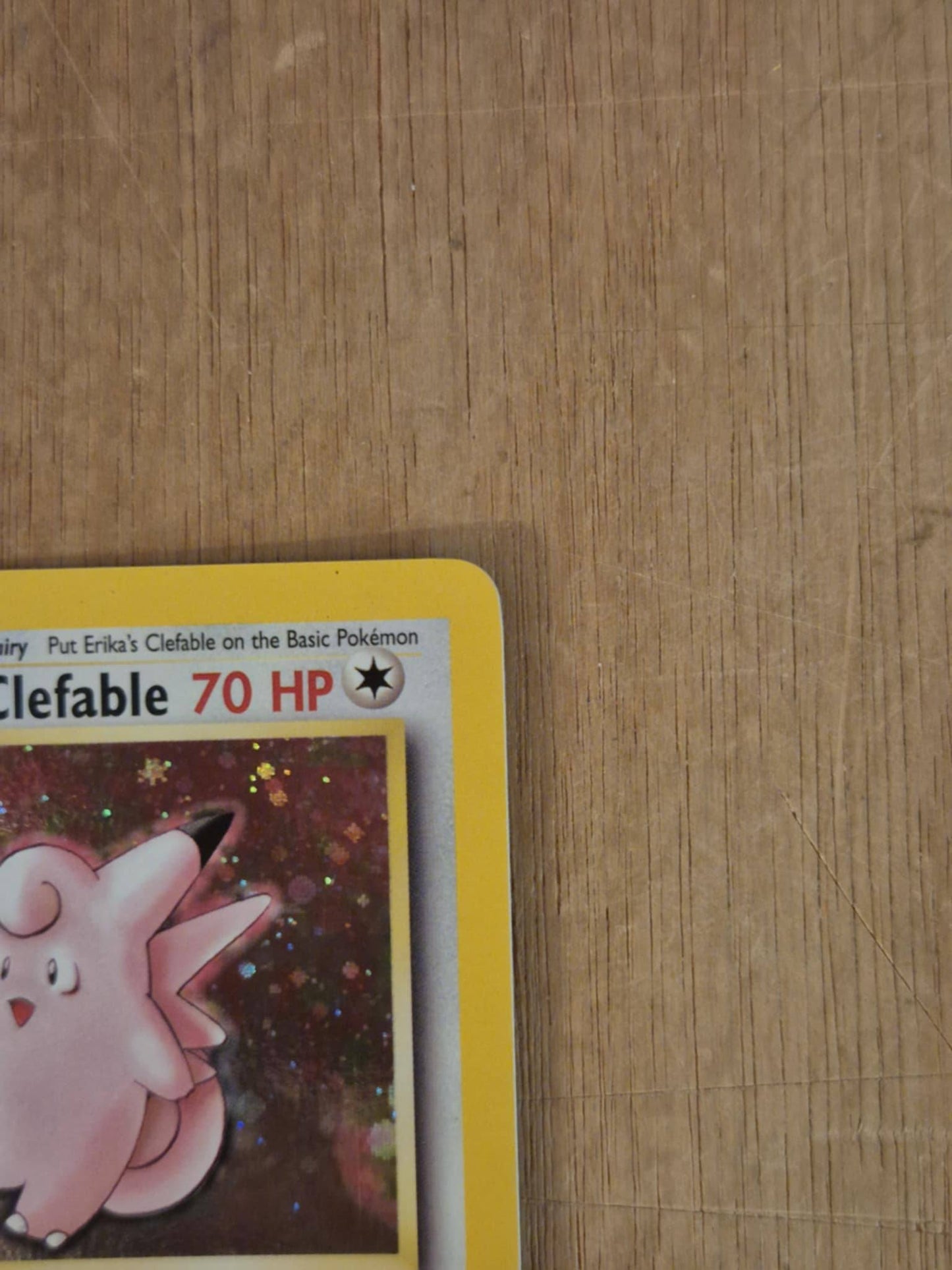 Erika's Clefable 3/132 Gym Heroes Single Pokémon Card