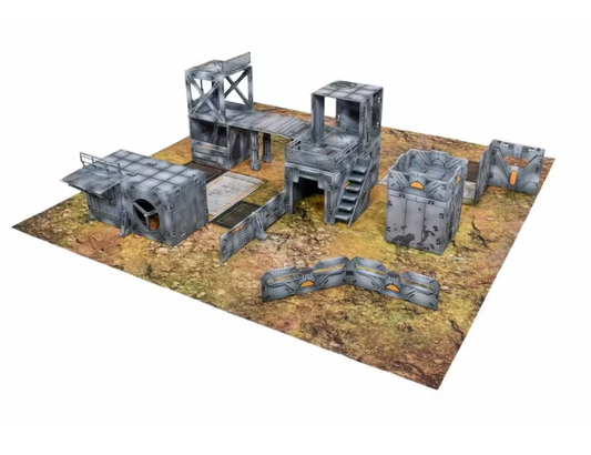Halo: Flashpoint - Deluxe Buildable 3D Terrain Set