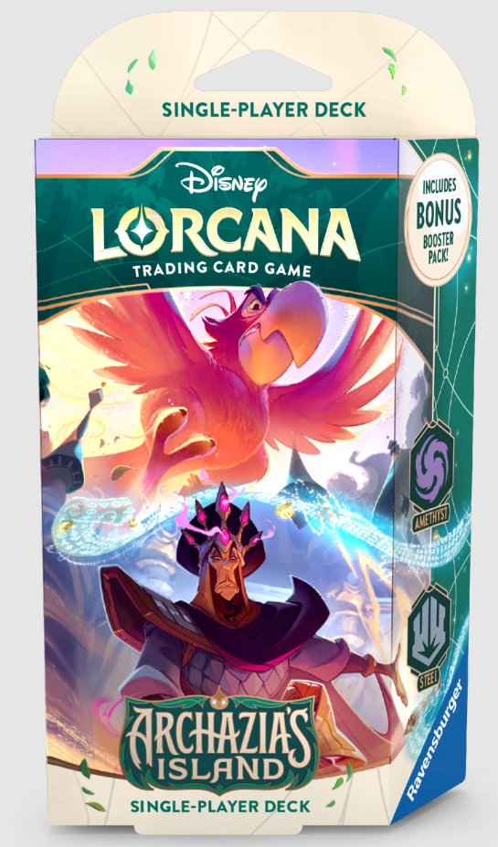 Lorcana: Archazia's Island - Starter Deck Amethyst & Steel