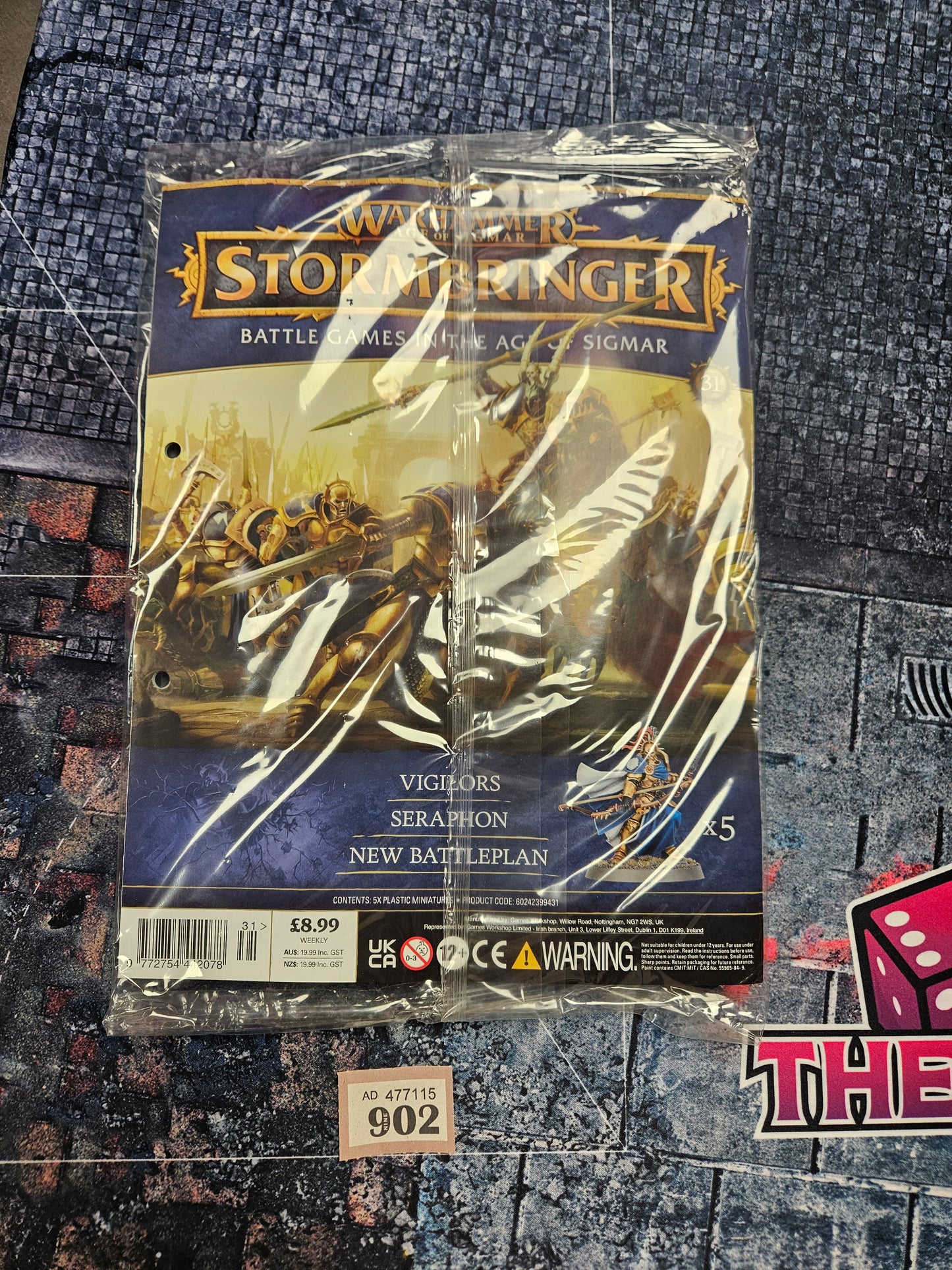 Stormbringer Magazine Issue 31 5x Vigilors #902 Stormcast Eternals AOS Warhammer 40k