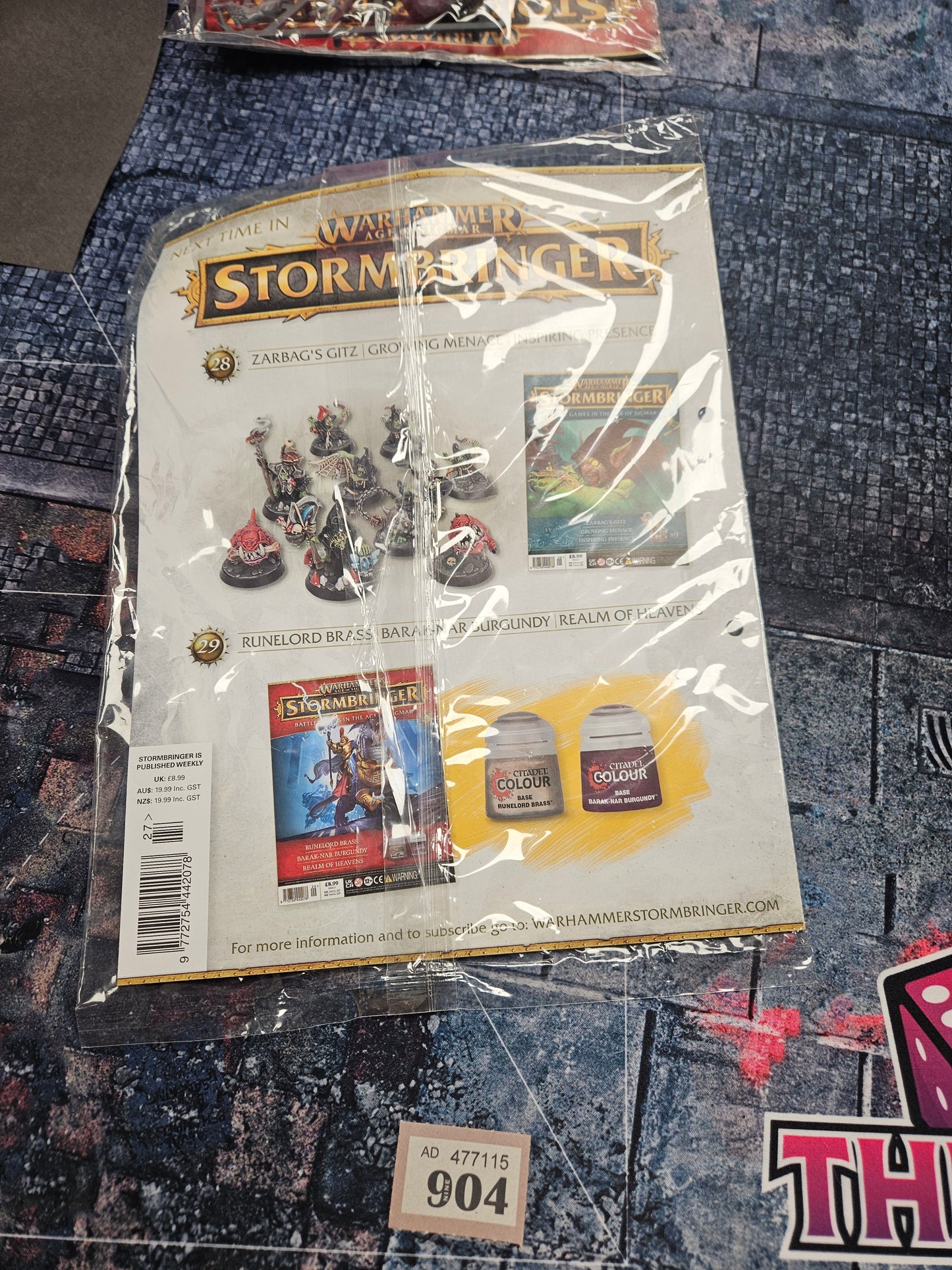 Stormbringer Issue 27 6x Gryph Hounds #904 Stormcast Eternals AOS Warhammer 40k