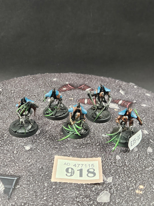 5x Flayed Ones #918 VERY Well Painted Necrons Warhammer 40k