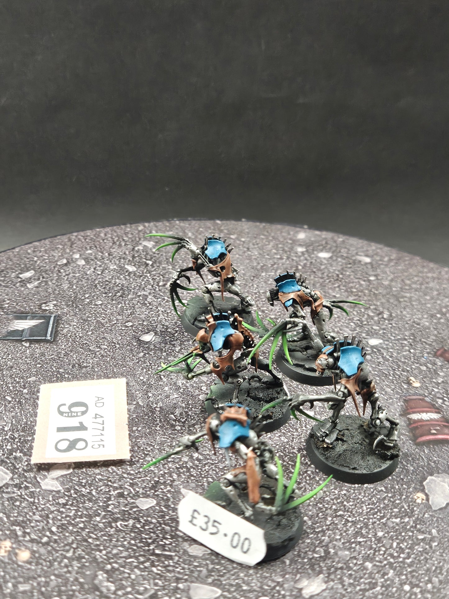 5x Flayed Ones #918 VERY Well Painted Necrons Warhammer 40k