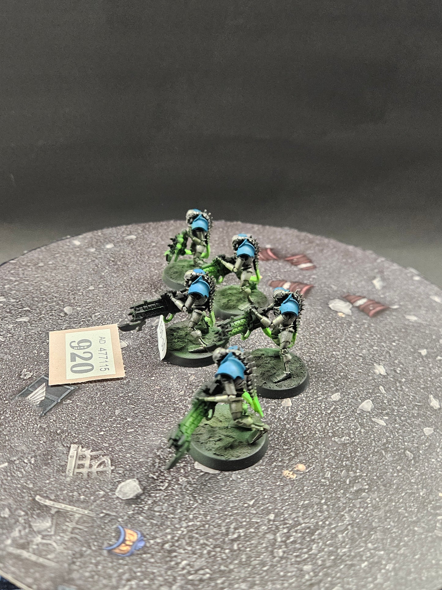 5x Immortals #920 VERY Well Painted Necrons Warhammer 40k